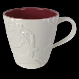 Starbucks Holiday Mug 3D Reindeer Bone China 2009 14 ounces